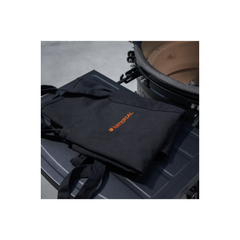 NATERIAL Drago Kamado Ceramic Charcoal Barbecue, Black ⌀46 cm with Cover