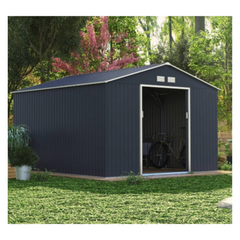Metal Garden Shed 9.7 m² – Factory Price – CLEARANCE