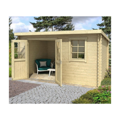 SANTA FE Garden Shed 10 m² – 28 mm