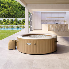Inflatable Spa – INTEX – Sahara 4 Seater + Thermal Cover – CLEARANCE