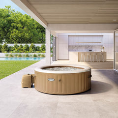 Inflatable Spa – INTEX – Sahara 6 Seater + Thermal Cover