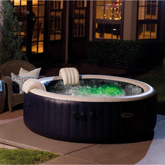 Inflatable Spa – INTEX – Blue Navy 4 Seater + Thermal Cover – CLEARANCE