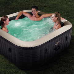 Inflatable Spa – INTEX – Slate 4 Seater + Thermal Cover