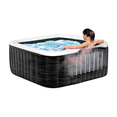 Inflatable Spa – INTEX – Slate 6 Seater + Thermal Cover – CLEARANCE