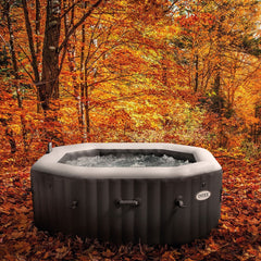 Inflatable Spa – INTEX – Carbon 4 Seater + Thermal Cover – CLEARANCE