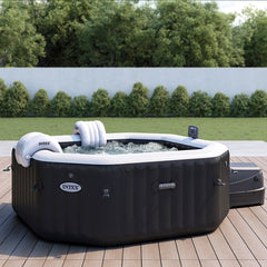 Inflatable Spa – INTEX – Carbon 4 Seater + Thermal Cover – CLEARANCE