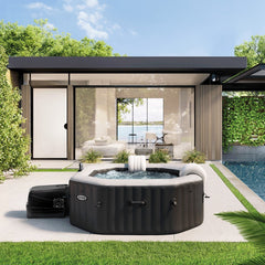 Inflatable Spa – INTEX – Carbon 6 Seater + Thermal Cover – CLEARANCE