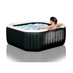 Inflatable Spa – INTEX – Carbon 6 Seater + Thermal Cover – CLEARANCE