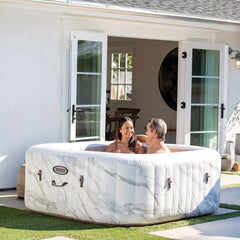 Inflatable Spa – INTEX – Calacatta 4 Seater + Thermal Cover