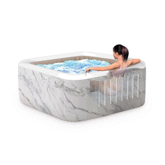 Inflatable Spa – INTEX – Calacatta 4 Seater + Thermal Cover