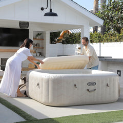 Inflatable Spa – INTEX – Chevron 6 Seater + Thermal Cover