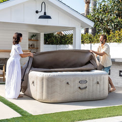 Inflatable Spa – INTEX – Chevron 6 Seater + Thermal Cover
