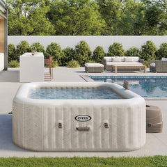 Inflatable Spa – INTEX – Chevron 6 Seater + Thermal Cover