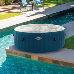 Inflatable Spa – INTEX – Blue One 2-4 Seater + Thermal Cover
