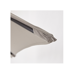NATERIAL Sonora II Rectangular Cantilever Parasol, Taupe, L.391 x W.282 cm