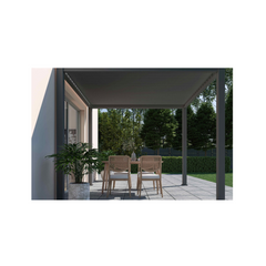 Anthracite Self-Supporting Bioclimatic Pergola