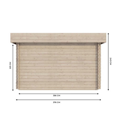 ROVETO Wooden Garden Shed – 4.7 m² – Premium Finish – Factory Price – CLEARANCE