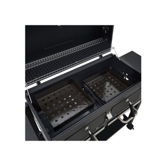 NATERIAL Centaurus King Size Barbecue with 2 Independent Hearths