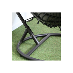SOUTH BEACH Black Resin Hanging Chair