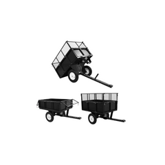 Tipping Trailer for Lawn Mower 300 kg Load CFW29074