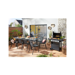 CAMPINGAZ 3 Series Classic WLD 2-in-1 Gas Barbecue + Plancha, Black