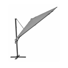 NATERIAL Aura Square Cantilever Parasol, Anthracite, L.286 x W.286 cm