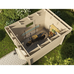 ROVETO Wooden Garden Shed – 4.7 m² – Premium Finish – Factory Price – CLEARANCE