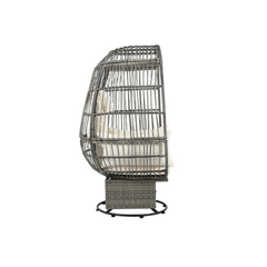 Woven Resin Hanging Chair – 360° Rotation and Tilt Function