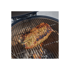 NATERIAL Drago Kamado Ceramic Charcoal Barbecue, Black ⌀46 cm with Cover