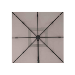 NATERIAL Aura Square Cantilever Parasol, Taupe, L.286 x W.286 cm