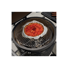 NATERIAL Drago Kamado Ceramic Charcoal Barbecue, Black ⌀46 cm with Cover