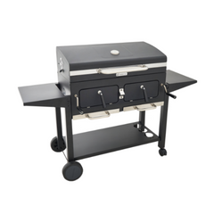 NATERIAL Centaurus King Size Barbecue with 2 Independent Hearths