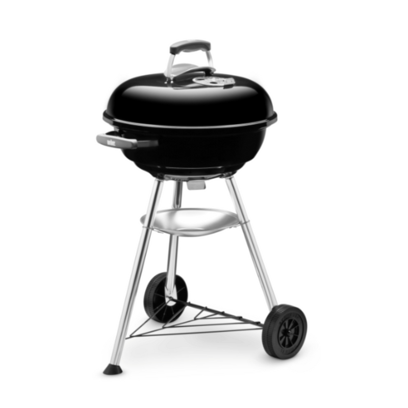 WEBER Compact Kettle 57 Charcoal Barbecue, Black