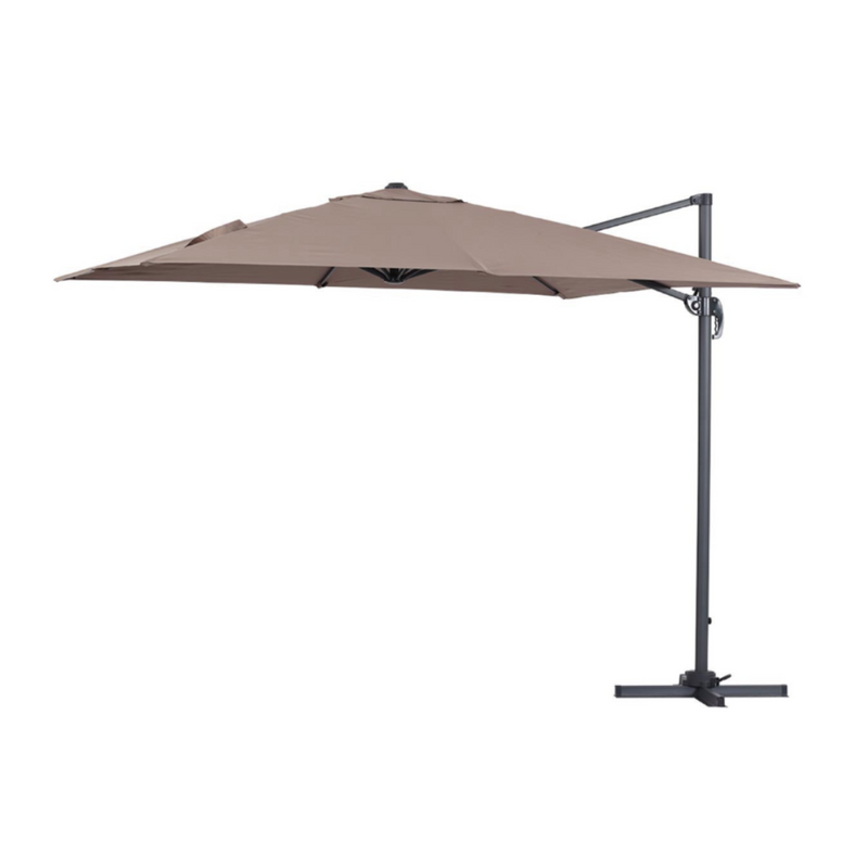 Sun 3 Cantilever Parasol – 3 x 3 m – Taupe