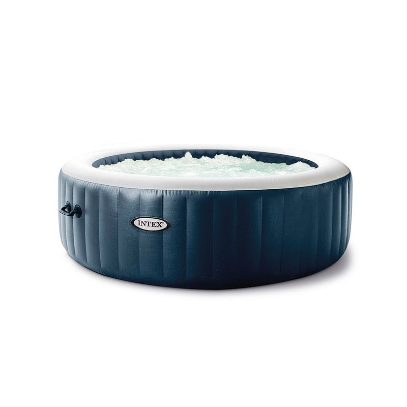 Inflatable Spa – INTEX – Blue Navy 4 Seater + Thermal Cover – CLEARANCE