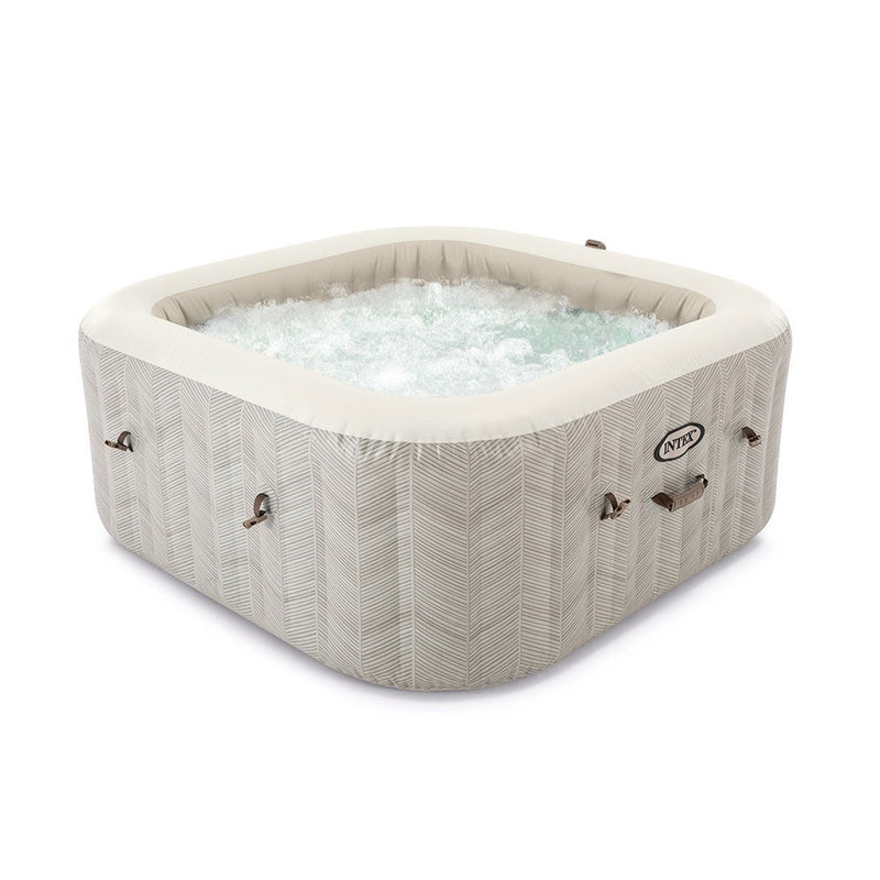 Inflatable Spa – INTEX – Chevron 4 Seater + Thermal Cover – CLEARANCE