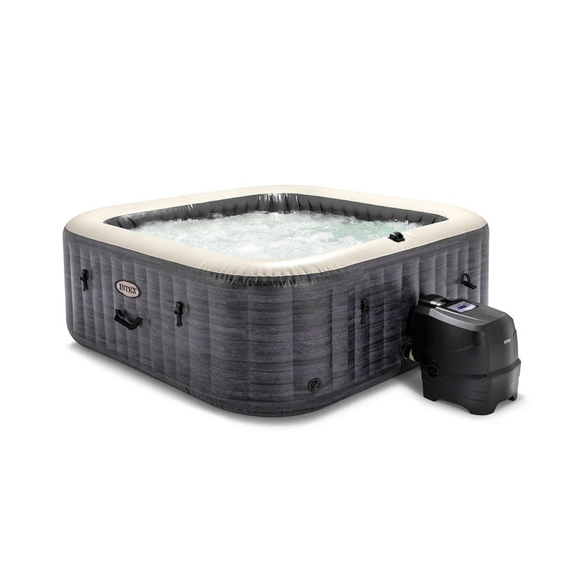 Inflatable Spa – INTEX – Slate 4 Seater + Thermal Cover