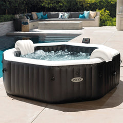 Inflatable Spa – INTEX – Carbon 6 Seater + Thermal Cover – CLEARANCE