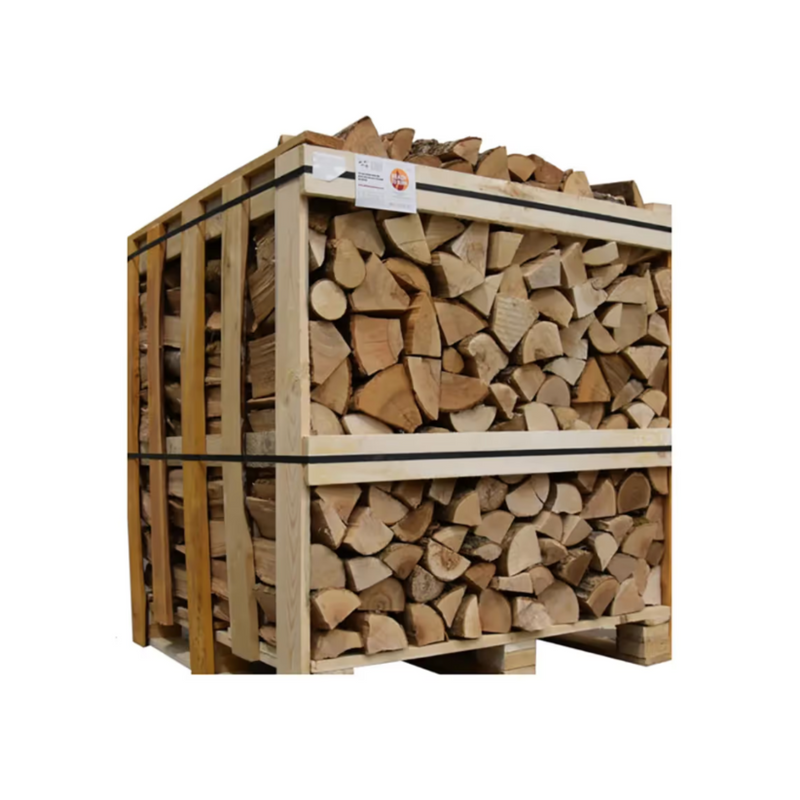 Kiln-Dried Ash Firewood – Full Crate (3 steres)