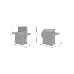 CAMPINGAZ Onyx 4 S Gas Barbecue, Black