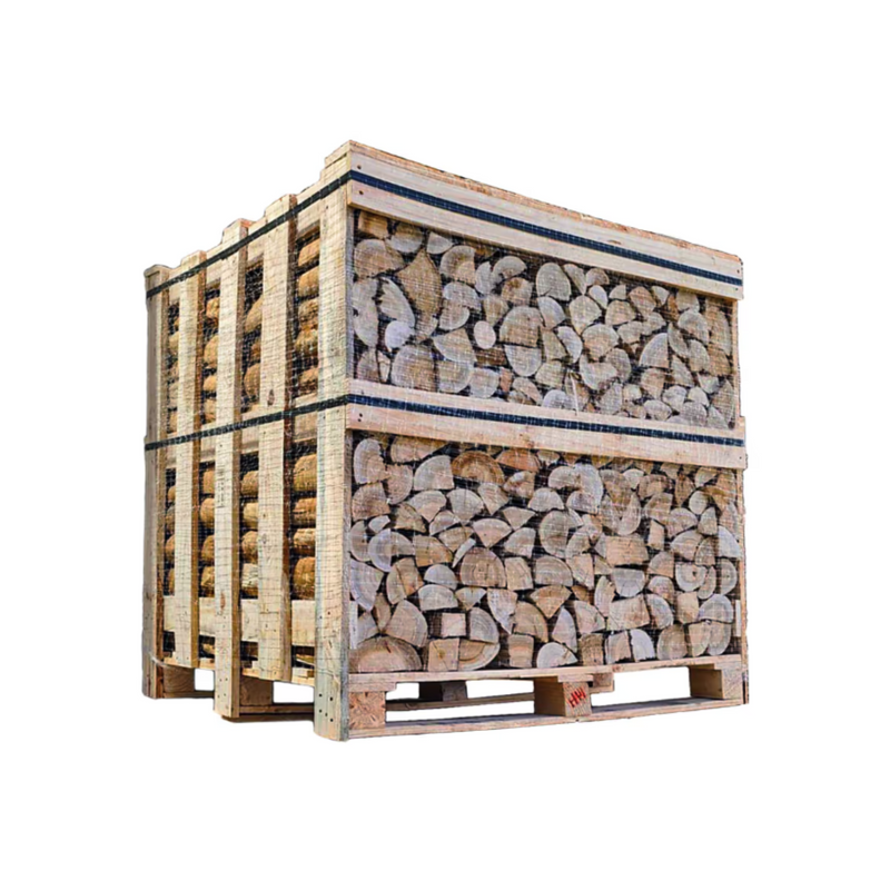 Premium Hard Kiln-Dried Firewood – Full Crate (3 steres)