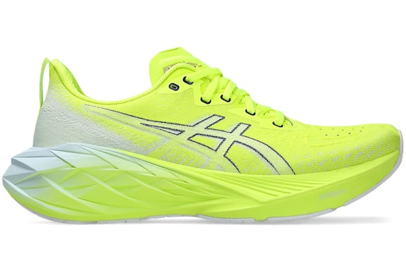 ASICS Novablast 4 Safety Yellow Cool Grey