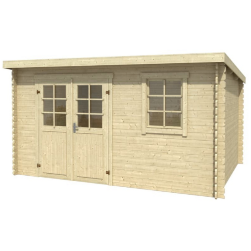SANTA FE Garden Shed 10 m² – 28 mm