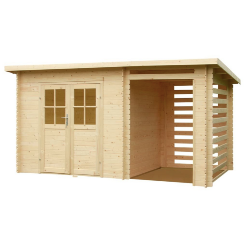 Wooden Garden Shed – 7.44 m² – Factory Price – CLEARANCE