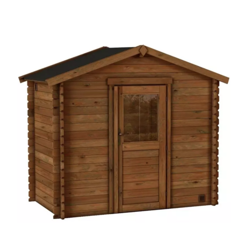 Treated Wood Garden Chalet – 4.2 m² – Premium Quality – Factory Price – CLEARANCE
