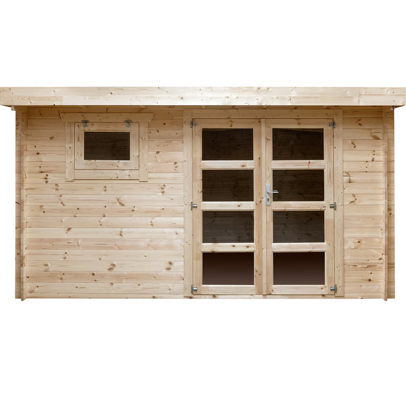 Modern Wooden Garden Shed – 13 m² – Premium Quality – Factory Price – CLEARANCE