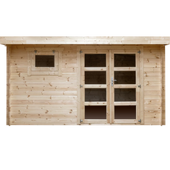 Modern Wooden Garden Shed – 13 m² – Premium Quality – Factory Price – CLEARANCE